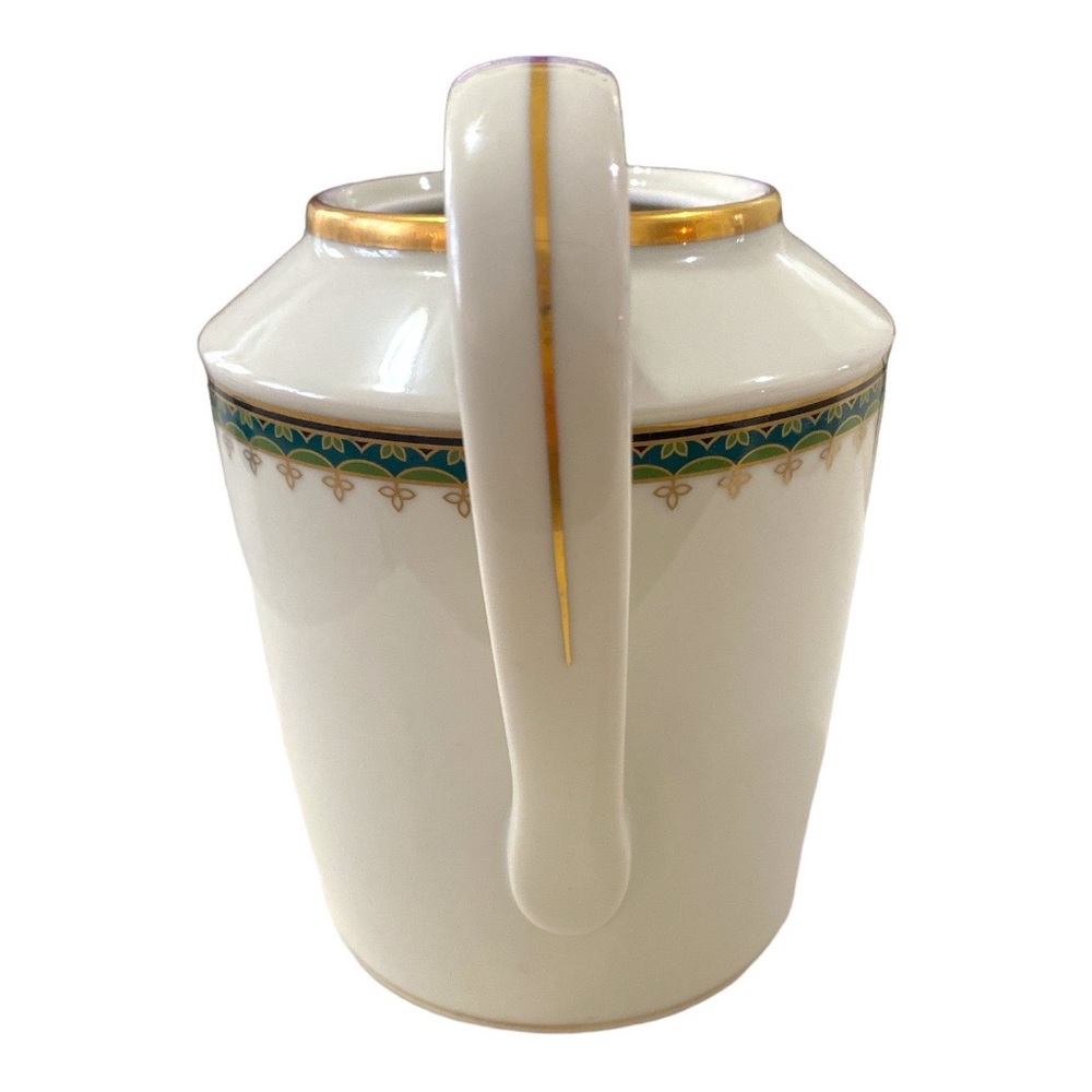 Fitz and Floyd Fine Porcelain Anniston Large Coffee Pot Only No Lid - Picture 4 of 5